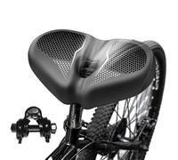 Eoixuqba Selle per Biciclette, Sella Bici Traspirante, Imbottito Antiscivolo E Ammortizzato per Ciclismo, Accessorio Ciclismo Uomini Giovani Strada Cruiser Fitness