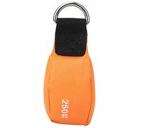 EOJDDPA Borsa per corda da lancio Borsa per sabbia per albero da arrampicata multiuso in nylon arancione Piccola attrezzatura per arrampicata su roccia leggera e durevole per attività