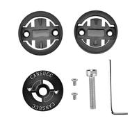 EOJDDPA Supporto per computer bicicletta in lega di alluminio resistente, plastica anodizzata CNC per Bryton R530 R330 R310 R100 500 510 520 800 810 820 1000 incluso (nero)