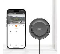 EOJO Starlight - Telecamera WiFi per interni con rilevamento di persona e movimento, 2 K con registrazione 24/7, incredibile visione notturna a colori, audio, scheda SD da 64 GB