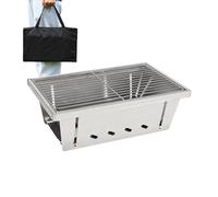 Eojpdji Barbecue da campeggio, resistente al calore, accessorio da cucina per esterni, per giardino, balcone, terrazza, viaggi, picnic, feste