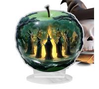 Eojpdji Decorazioni Halloween Per Interni, Ornamento da Tavolo Acrilico 2D a Forma di Frutta a Tema Festivo, Complemento Multifunzionale per Mensola Scrivania Camera Soggiorno e Feste