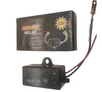 Eojpdji Kit Fascio Cavi per Clacson - Relè 12 Volt con Fascio Cavi | Componenti Ausiliari Auto per Camion Moto Officina Controlli Elettrici