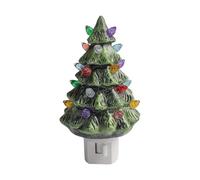 Eojpdji Luce Notturna Natalizia Con | Figurina Retrò Decorazione Casa,Lampada Albero Delle Feste Per Interni | Per Camera Dei Bambini Studio Appartamento Comodino Scrivania Corridoio