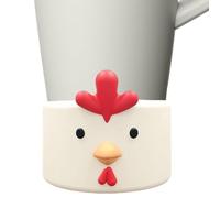 Eojpdji Manicotti Per Caffè In Silicone Riutilizzabile | Manicotti In Silicone Per Bottiglie Con Animali Dei Cartoni Animati | Rivestimento Antiscivolo Per Tazza,Per Tè Caffetteria Viaggio Casa