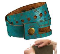 Eojpdji Nastro Metrico In Pelle,Righello da Polso in Cuoio per Cucito | Strumento Per La Misurazione Del Magazzino Filati - per Cucito, Maglieria, Uncinetto, Ricamo, Artigianato, Tessitura e Cucitura