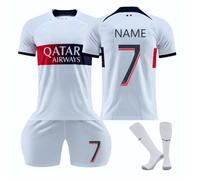 Eoklikla Maglia Calcio Personalizzabile,PSG Maglie Ragazzi da Calcio per Tifosi,Maglia Nome Numero Personalizzata, T-Shirt Pantaloncini e Calzini di Calcio Magliette di Calcio,da Bambino e Adulto