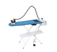 EOLO Asse da Stiro AS07 Professionale Piano Riscaldato Aspirante 112x42 cm Stabile Richiudibile Caldaia a Risparmio Energetico Ferro Professionale Altezza Regolabile