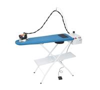 EOLO Asse da Stiro AS07 V5 Professionale Piano Riscaldato Aspirante 112x42 cm Stabile Richiudibile Caldaia a Risparmio Energetico Ferro Professionale Altezza Regolabile Garanzia 5 Anni