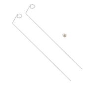 EOLO Doppia Asta Reggicavo Flettente per Ferro da Stiro Caldaia Vapore AR026