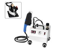 EOLO Ferro da Stiro AV02 DUAL V5 Professionale Spazzola Vapore Stiro Verticale e Orizzontale Caldaia in Rame a Risparmio Energetico Resistenza Esterna Anticalcare Garanzia 5 Anni A++