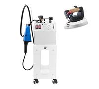 EOLO Ferro da Stiro AV03 DUAL V5 Professionale con Paravapore e Spazzola Vapore Generatore di Vapore Stiro Verticale e Orizzontale Caldaia in Rame Risparmio Energetico Garanzia 5 Anni A++