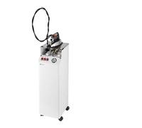 EOLO Generatore di Vapore AV01 FF RA V5 Sistema Stirante Professionale Ricarica Automatica 2 Ferri da Stiro Paravapore Stiro Verticale Caldaia in Rame Risparmio Energetico Anticalcare Garanzia 5 Anni