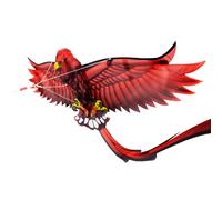 Eolo Kites Ready 2 Fly Kids’ 3D Pop-Up Kite, Red Dragon, Wingspan, Patented Syst