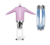 EOLO Stirasciuga SA16 SP INOX V5 Stira Asciuga Automatico Camicie Pantaloni Stiratrice Manichino Asciugatrice Ferro Stiro Facile Verticale Bambola Stiratrice Made in Italy Garanzia 5 Anni A++