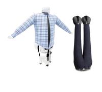 EOLO Stirasciugatore SA04 RE INOX Asciuga Automatico Camicie Camicette Pantaloni Asciugatrice Stira Aria Calda Ferro da Stiro Stiratore 2 Programmi 4 Ruote Made in Italy Garanzia 5 Anni Efficienza A++