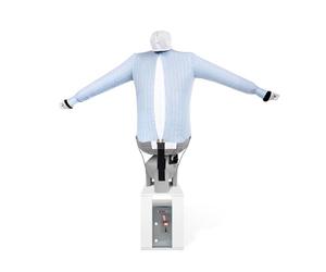EOLO Stirasciugatore SA17 S SELF INOX V5 Gettoniera Asciuga Automatico Camicie Robot Stira Vestiti Facile Verticale Robot Stiratrice Manichino Professionale Made in Italy Garanzia 5 Anni