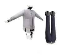 EOLO Stirasciugatrice SA04 E INOX Stira Asciuga Camicie Pantaloni Panni Manichino Stiro Verticale Ferro Professionale Robot Asciugabiancheria 2 Programmi Made in Italy Garanzia 5 Anni Efficienza A++