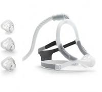 ***EON*** Philips DreamWisp Fitpack con cuscinetti per maschera S, M e L, maschera per respirazione nasale, maschera per terapia del sonno CPAP per apnea notturna
