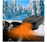 EONDEVO 3 in 1 Riscaldatore per Auto, 12V Sbrinatore per Auto Riscaldamento Rapido con Palla Universale Regolabile e 2 modalità per Sbrinamento Invernale e Guida Sicura