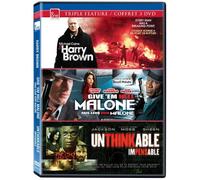 Eone Triple feature (Harry Brown / Give 'em Hell Malone / Unthinkable)