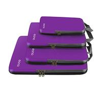 Eono Organizzatori da Viaggio a Compressione, Organizer Valigia Set, Cubo di Viaggio, Cubi di Imballaggio, Compression Packing Cube