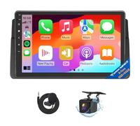 Eonon Android 13 per BMW E46 1998-2006, schermo wireless da 9 pollici, 6GB + 64GB, 4G LTE, CarPlay, Android Auto, GPS Sat Nav, telecamera posteriore Wi-Fi/Bluetooth/USB E46X6S