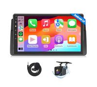 Eonon Android 14 per BMW E46 1998-2006, M3 2000~2006, schermo da 9 pollici GPS Sat Nav, Wireless CarPlay, Android Auto, telecamera di backup, Wi-Fi/Bluetooth/USB [3+32 GB] E46X7