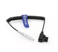 Eonvic 7Pin maschio a Dtap Cavo di alimentazione Cam 7-Pin (5+2 pin) a Dtap Cavo a molla a spirale per ARRI cforce RF cmotion/cPRO Camin Motor