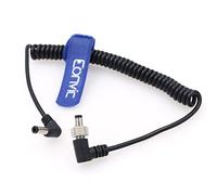 Eonvic Bloccaggio 2,5 mm DC a 2,5 mm DC ad angolo retto cavo di alimentazione per Atomos Shogun 7/Smallhd 702 Touch Video Devices Pix-E7 Pix-E5