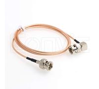 Eonvic BNC maschio RA a BNC spina ad angolo retto treccia cavo coassiale RG179 100 cm 75OHM