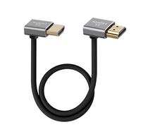 Eonvic Cavo 8K HDMI 2.1 in silicone, 48 Gbps, ad alta velocità, supporta 8K a 60 Hz, 4K a 120 Hz, per fotocamera Sony PXW-FS7/FS7K FX3 FX6 FX9 Canon XF305 XF300 XF705 C700 C500 Mark II, nero, 2 m