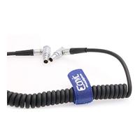 Eonvic - Cavo adattatore a spirale a 2 pin per Teradek Bond/ARRI Alexa Camera