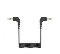 Eonvic Cavo audio TRS a TRS da 3,5 mm per fotocamera Nikon, per Rode Wireless GO Il VideoMicro GO PRO+, per microfono DJI Boya Mammoth (nero)