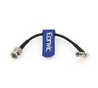 Eonvic Cavo coassiale 6G SDI 4K ad angolo retto ad alta densità Micro BNC maschio a BNC maschio per Blackmagic Video Assist 5 pollici 3G e 12G monitor (15 cm)