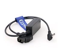 Eonvic Cavo di alimentazione a ricarica rapida per Mac-Book per telefono cellulare Cavo di alimentazione da D-Tap a USB di tipo C per batteria Sony/Canon V Mount Gold