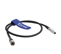 Eonvic Cavo di alimentazione per fotocamera Sony F5 F55 al trasmettitore Microlite Hirose 4-pin maschio a 7pin maschio