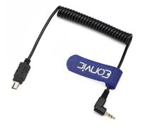 Eonvic Cavo di scatto remoto per fotocamera da 2,5 mm a N3 per Nikon Z6/Z7/DF/D7500/D7200/D7100/D7000/D750/D5600/D5500/D5300/D5200/D5100/D5000/D610/D610 D600