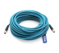 Eonvic Cavo Ethernet industriale Gigabit Ethernet M12 8pin X-Code maschio a maschio Cat7e Cavo di rete schermato ad alta flessione in PVC per Cognex in-Sight/DataMan Basler ace 2 Keyence CV-X Camera