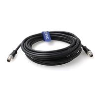 EONVIC Cavo Ethernet M12 X-Code da 8 pin maschio a 8 pin maschio Cat6A industriale schermato ad alta flessibilità Gigabit per Cognex In-Sight 9000 DataMan 470/580 (3 m)