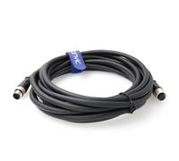 Eonvic Cavo flessibile M12 A-Code 12 pin maschio a femmina, per attuatori di fotocamere Cognex, sensori, bus di campo Ethernet industriale (5 m)