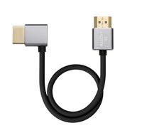 Eonvic Cavo in silicone 8K HDMI 2.1, 48 Gbps, ultra veloce, supporta 8K a 60 Hz, 4K a 120 Hz, per fotocamera Sony PXW-FS7/FS7K FX3 FX6 FX9 Canon XF305 XF300 XF705 C700 C500 Mark II, nero, 0,3 m