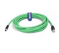 Eonvic Cavo industriale M8 4 pin maschio A codice a RJ45 Cat5e Gigabit Ethernet Shield High Flex per Beckhoff ZK1090-3191 interruttori industriali Sensori Attuatori 5M