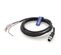 Eonvic Cavo M12 17 Pin Maschio A Codice Impermeabile Sensore Cavo Aviazione Spina Schermato Stampaggio ad Iniezione Industriale Elettrico PVC 50m