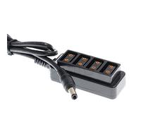 Eonvic D-tap B tipo 4 porte splitter hub femmina a Tilta DC 2.5 cavo di alimentazione per fotocamera