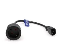 Eonvic IEC 320 C14 - Cavo adattatore corto con presa femmina europea, per UPS PDU