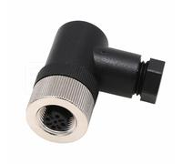 Eonvic M12 5 Pin Femmina A Codice Circolare Aviazione Spina Sensore Industriale Connettore Impermeabile Ad Angolo Retto 12mm Connettore Adattatore Cavo per NMEA 2000 Installabile sul Campo Reti Garmin