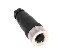 Eonvic M12 8 Pin Femmina A Sensore di Codice Spina Aviazione Connettore Circolare Industriale Impermeabile IP67 12mm Connettore Adattatore Cavo