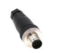 Eonvic M12 8 Pin Maschio A Sensore di Codice Spina Aviazione Connettore Circolare Industriale Impermeabile IP67 12mm Connettore Adattatore Cavo