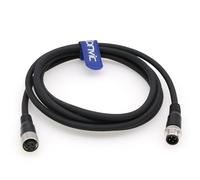 Eonvic Maschio industriale di Pin M12 4 al cavo femminile del sensore M12 un codice diritto di aviazione del connettore del modanatura del cavo elettrico Profibus Cable